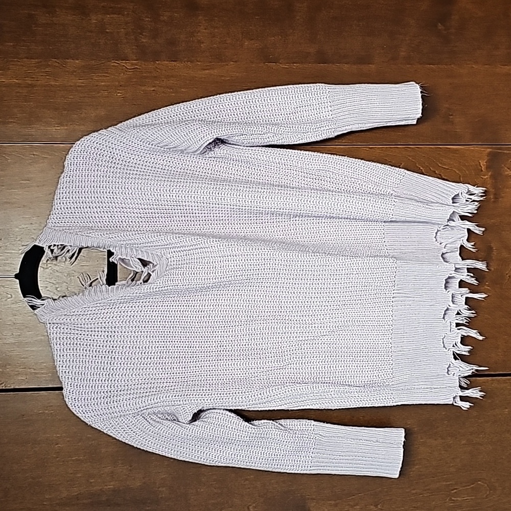 Moon and Madison Women's Lilac Knit Sweater